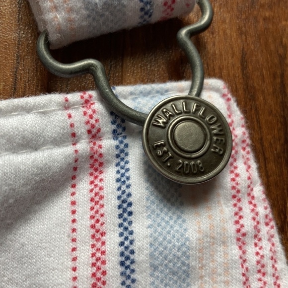Wallflower striped‎ soft Shortalls  size small - Picture 4 of 8